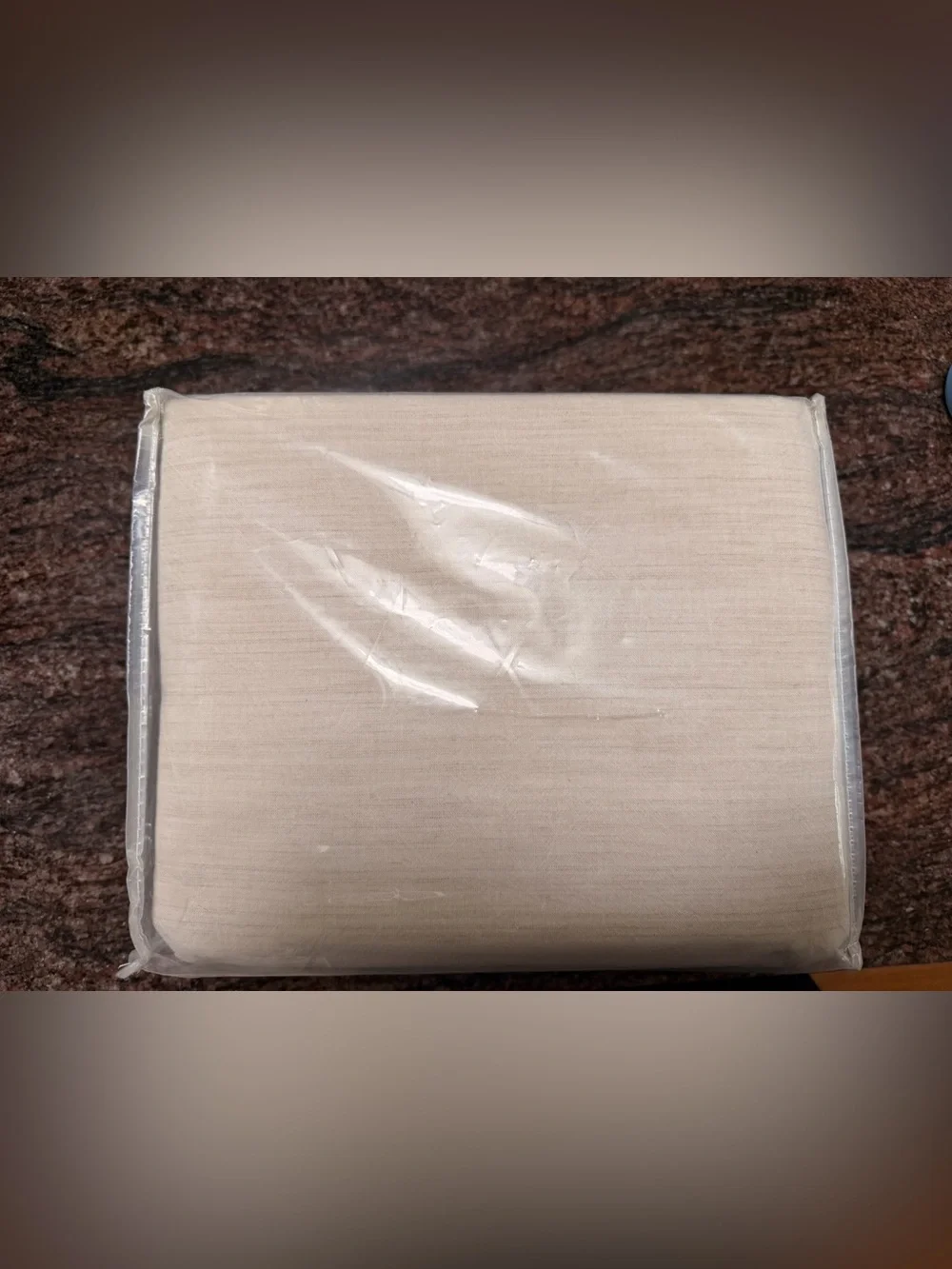 Threshold Cream/Khaki Cotton full/queen Duvet Cover Set